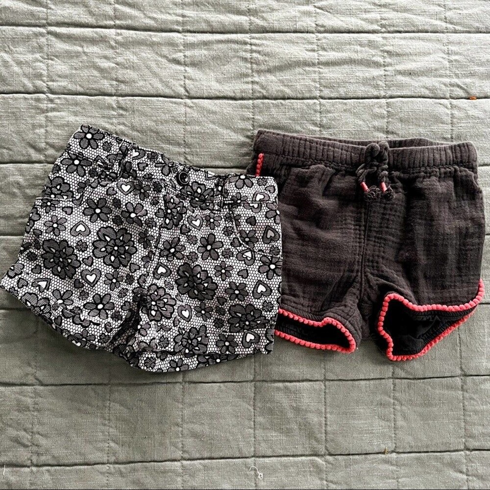 2T/24M girls shorts lot Cat & Jack/ Garanimals